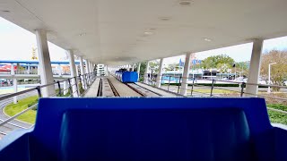 Magic Kingdom TTA PeopleMover 2025 Full Ride POV Experience in 4K | Walt Disney World Florida