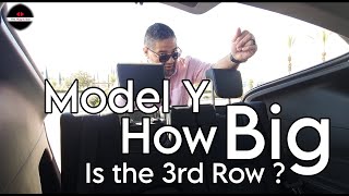 Tesla Model Y | How BIG is the 2nd & 3rd Row ? | The Plug-in Duo