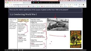APWH Modern Unit 7 Content Overview