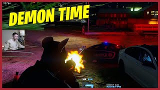 Chang Gang WIPE Cops After a CRAZY Chase Curtis POV | Nopixel GTA RP