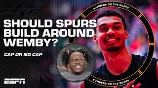 Should the Spurs REBUILD around Wemby? 🤔 Kenny thinks WEMBY IS ENOUGH 😤 | Numbers on the Board