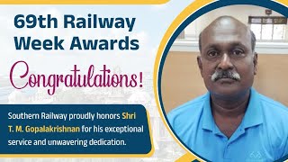 Shri T.M. Gopalakrishnan: Innovating Railway Operations with Cutting-Edge Solutions 🚆✨