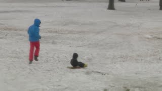 'It never happens around here': Dallas hit with rain, ice and snow