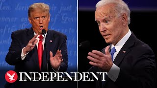 Watch again: Donald Trump and Joe Biden go head-to-head in the final presidential debate