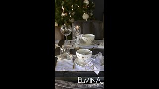 ELMINA Praha Christmas Golden Table