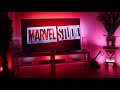 hue ambilight tv set up demo marvel avengers intro infinity war immersive