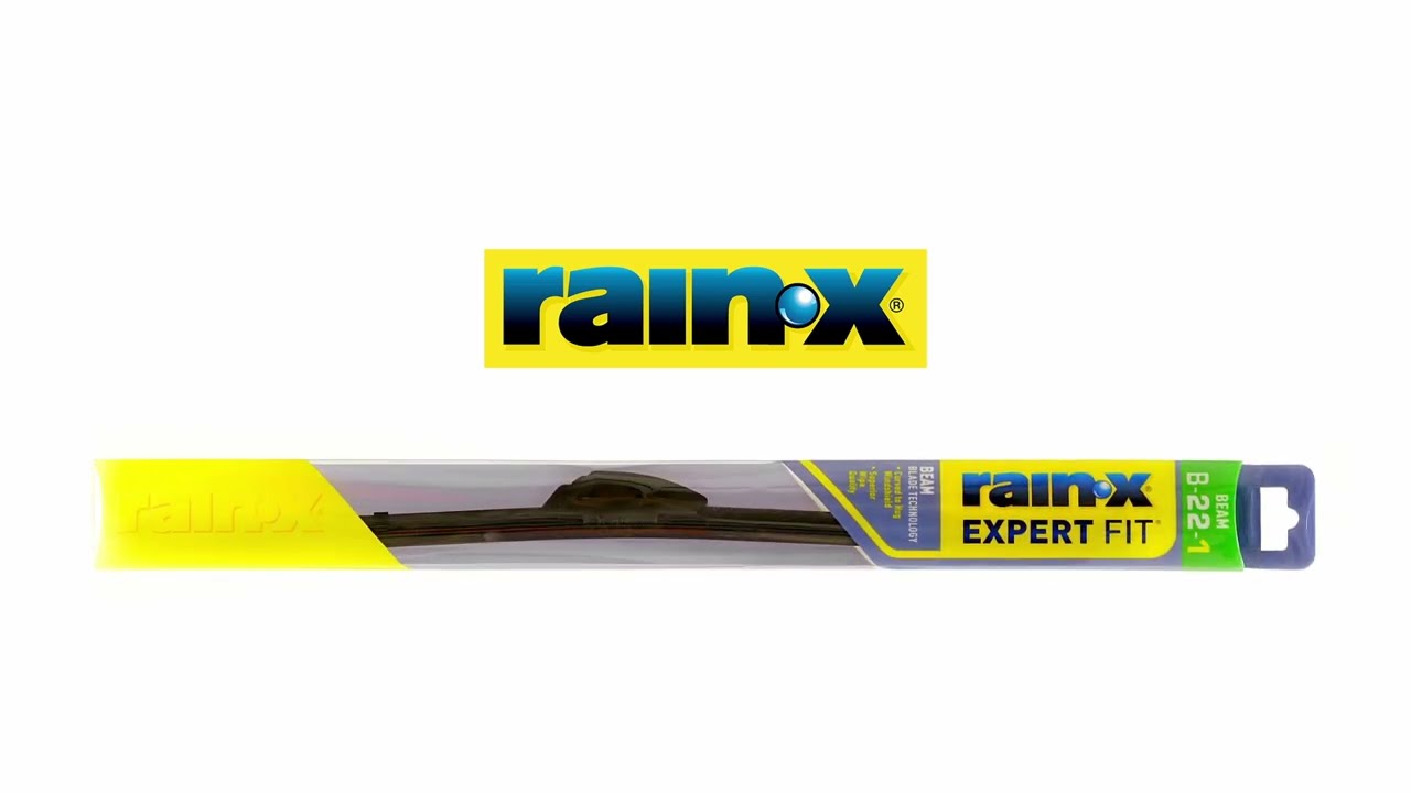 Rain-X Expert Fit Beam Wiper Blade - Small J Hook - YouTube