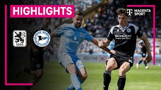 TSV 1860 München - DSC Arminia Bielefeld | Highlights 3. Liga | MAGENTA SPORT