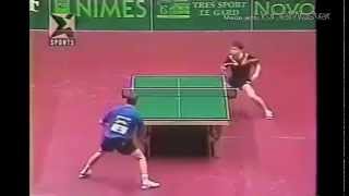 Table Tennis 1996 World Cup Waldner vs Liu Guoliang highlights