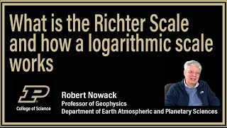 What is the Richter Scale and how a logarithmic scale works