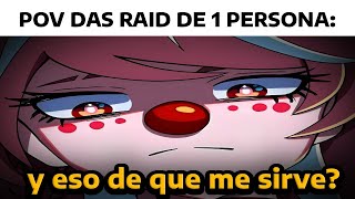 EMIKUKIS NO QUIERE RAIDS MENORES A 1K