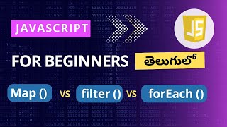 map vs filter vs for each methods in JavaScript | map method in JavaScript | filter method