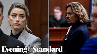 Johnny Depp and Amber Heard face each other in court as lawyer calls the trial a 'soap opera'