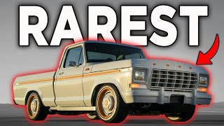 20 RAREST Ford Pickup Trucks You've Never Heard Of!