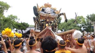 播州の秋祭り2013　浜の宮天満宮　須加屋台　完成式