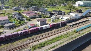 新潟県柏崎市　米山海水浴場で空撮！