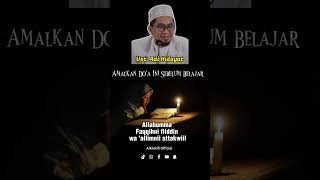 Amalkan Doa ini sebelum belajar