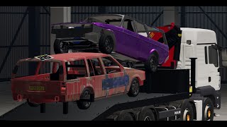 Banger Racing Compilation BeamNG. Drive