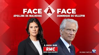 🔴 DIRECT - L'intégrale de l'interview de Dominique de Villepin sur RMC
