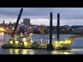 manu pekka working at aberdeen harbour