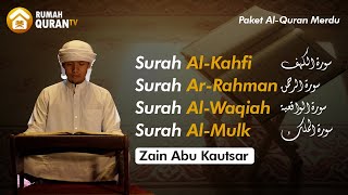 Paket Al-Quran Merdu : Surah Al Kahfi, Ar Rahman, Al Waqiah, Al Mulk - Zain Abu Kautsar | RQ