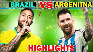 Argentina vs Brazil | 2025 Superclásico Showdown - Full Match Highlights \u0026 Goals!