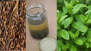 DIY Hair Growth Oil: Mint Clove Oil