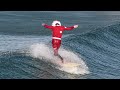 what does santa do after christmas go surfing