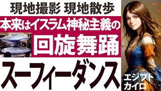 本来はイスラム教神秘主義の回旋舞踊、エジプト、カイロのスーフィーダンス 【ちくりんの妖精妖怪お散歩日記・番外編】#ちくりん #エジプト #カイロ #ナイトクルーズ #ナイル川