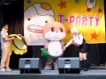 t party「しんじょう君　紹介ステージ」＠高松・常磐町商店街