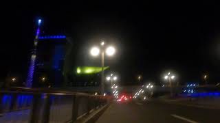 【浅草】201212自転車車載動画（Asakusa night by Road Bike）