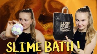 LUSH SLIME BATH BOMB! |  2000 Subscriber Special