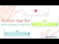 ✅  Bottom App Bar in Android Studio✅ | Material Design Tutorial🔥🔥 #android #design #appBottom