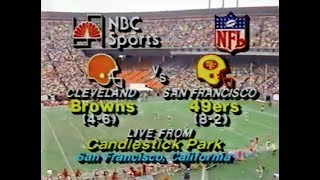 1981 Week 11 - Browns vs. 49ers