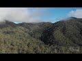 4k drone footage mt kilcoy mountains