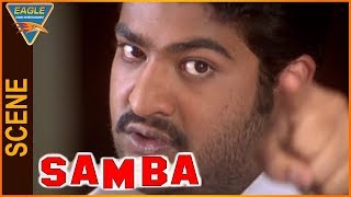 Samba Hindi Dubbed Movie || Jr.Ntr Best Dialouges Scene || Eagle Hindi Movies
