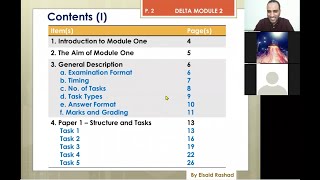 DELTA Module One Exam Format