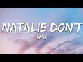 RAYE - Natalie Don't (Lyrics)