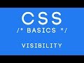CSS Basics Tutorial 26 - Visibility