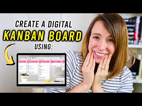 Create a digital KANBAN BOARD with TRELLO Productivity Tool