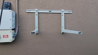 Appli Parts Outdoor Mini Split Wall Mounting Bracket for Ductless Heat Pump or Cooling Only Units