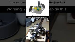 This Joystick Mechanism is So Satisfying to Watch! #engineering #gaming #joystick #3ddesign