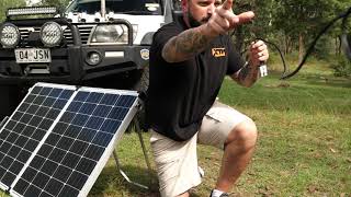 XTM 160W Folding Solar Panel - BCF