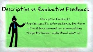 Effective Feedback and Formative Assessment