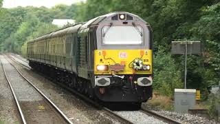 67005 The Cambrian Coast Express @ Cwmbran With HRH Wreath , 09-09-22