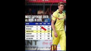 most expensive over|Fact iamrd|World cup 2023|Iamrd|Asia cup 2023|#shorts#cricket
