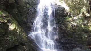 福智山登山　七重の滝の七の滝　福岡県北九州市