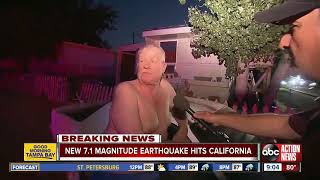 A second earthquake hit Southern California in as many days. It's five times bigger than Thursday's