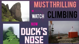 most thrilling climbing of duck's nose complete guide in Telugu#mostthrilling#climbing#traking#