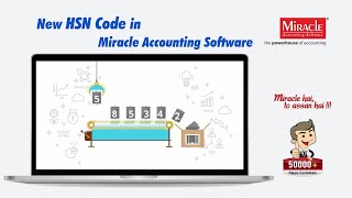 New HSN Code in Miracle Accounting Software